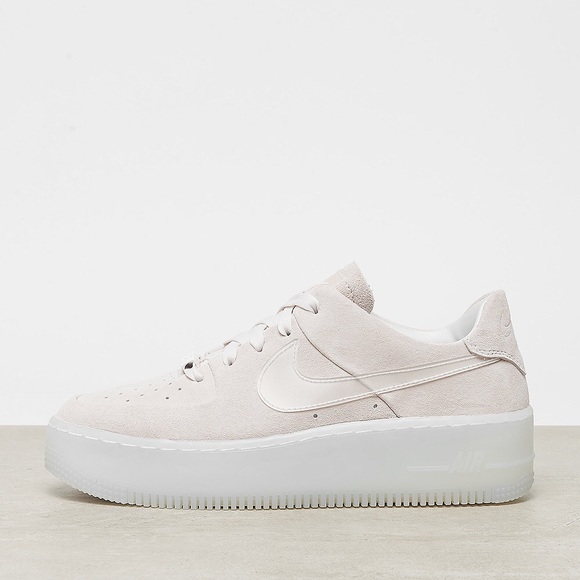 air force 1 sage low platform sneaker phantom white